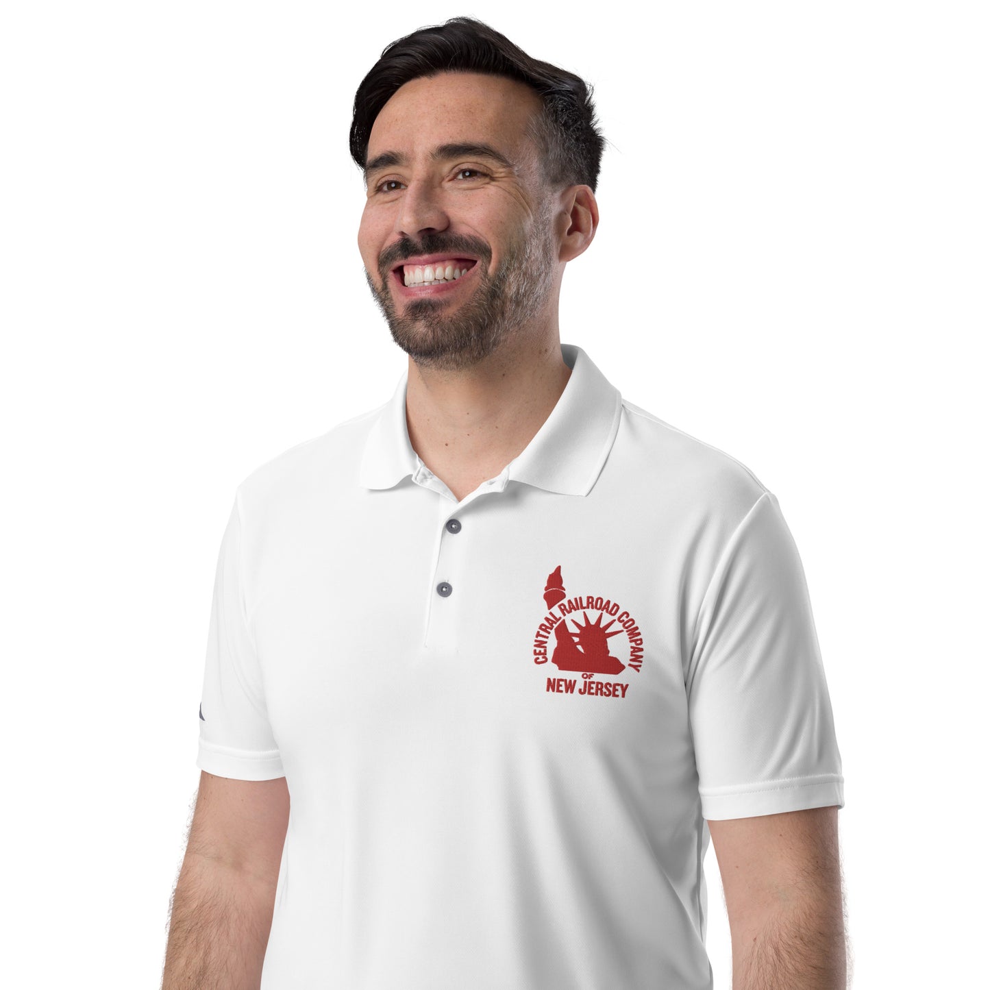 Central Railroad Company of New Jersey performance polo
