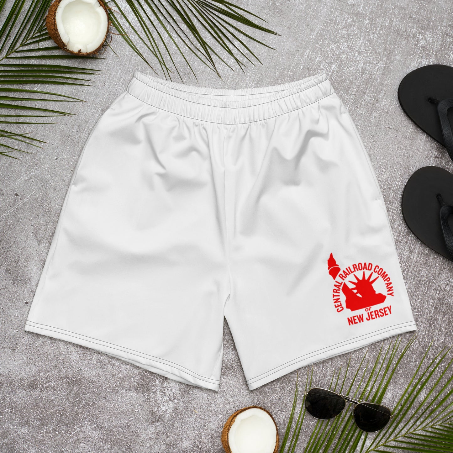 Central Railroad Company of New Jersey Athletic Shorts