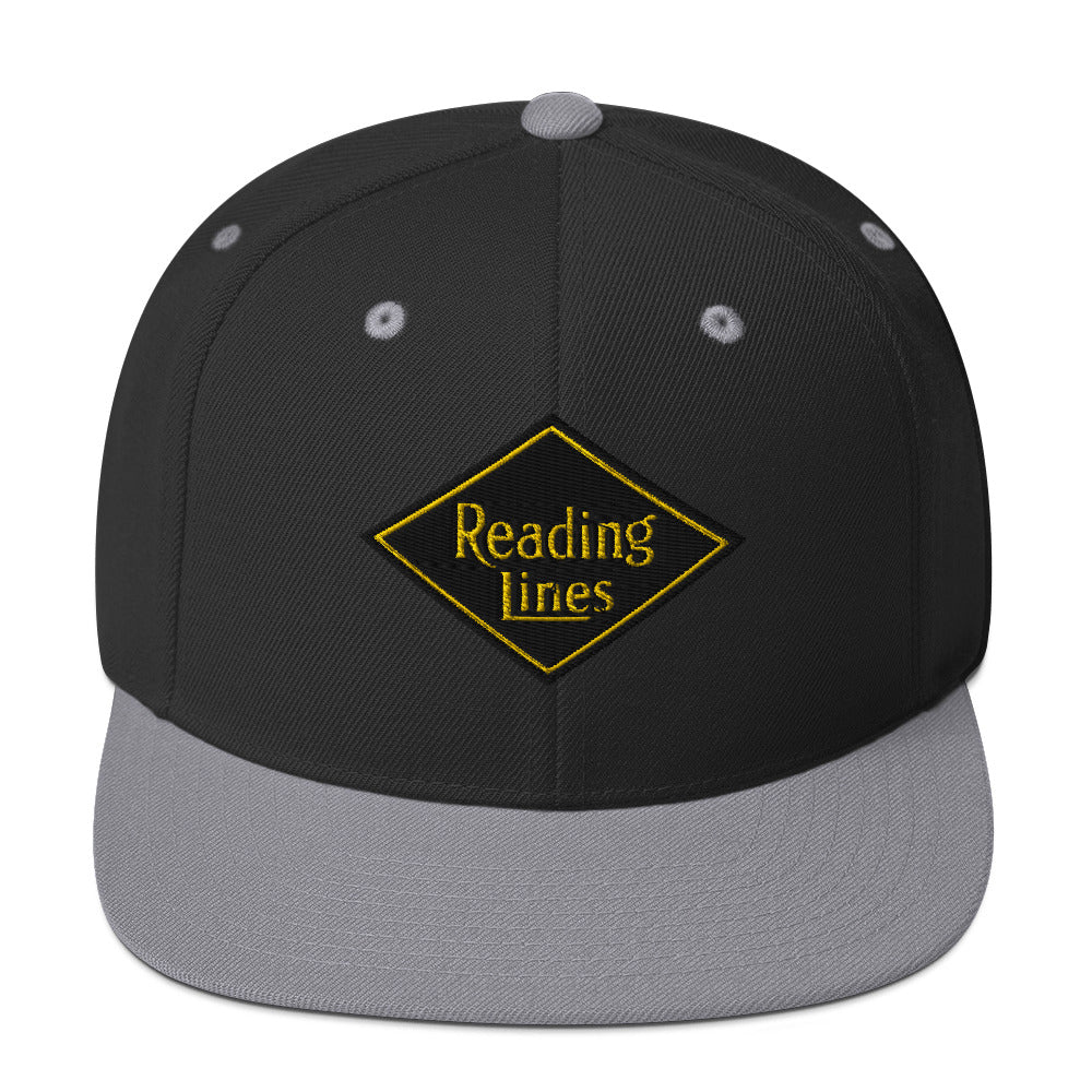 Reading Lines Snapback Hat