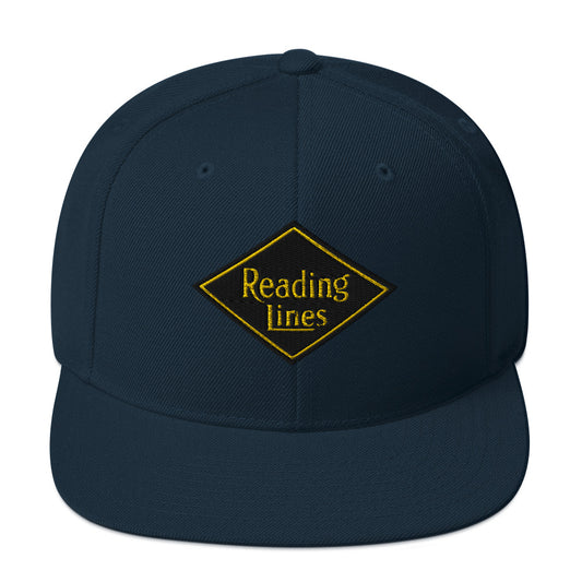 Reading Lines Snapback Hat