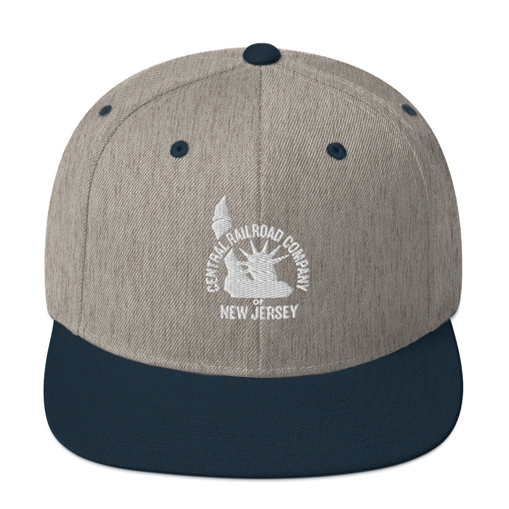 Central Railroad Company of New Jersey Snapback Hat