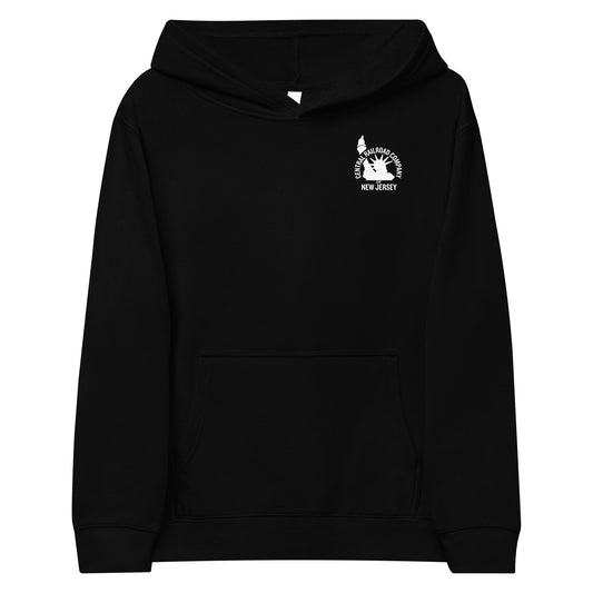 Kids Central Railroad Company of New Jersey fleece hoodie