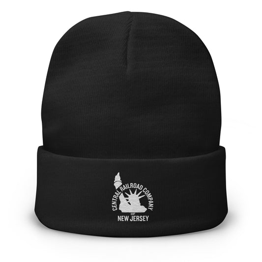 Central Railroad Company of New Jersey Embroidered Beanie