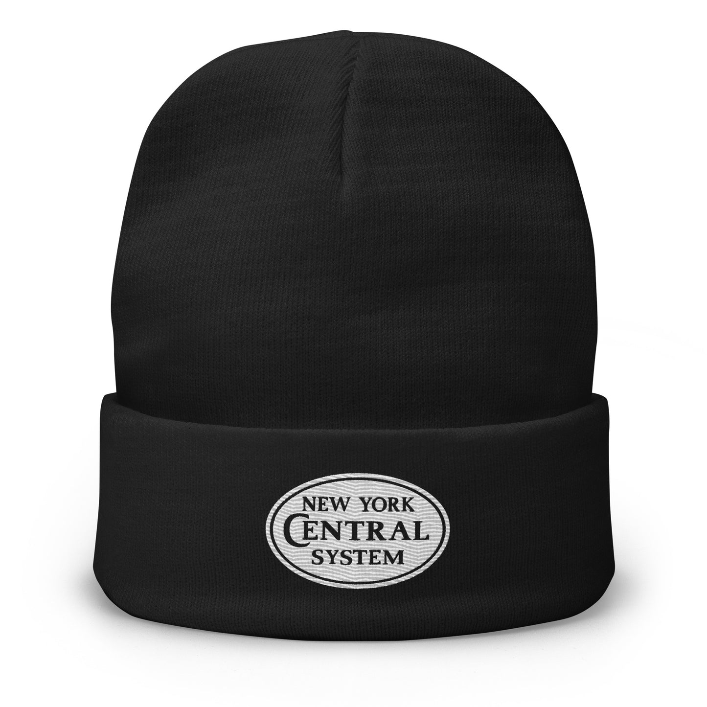New York Central Embroidered Beanie