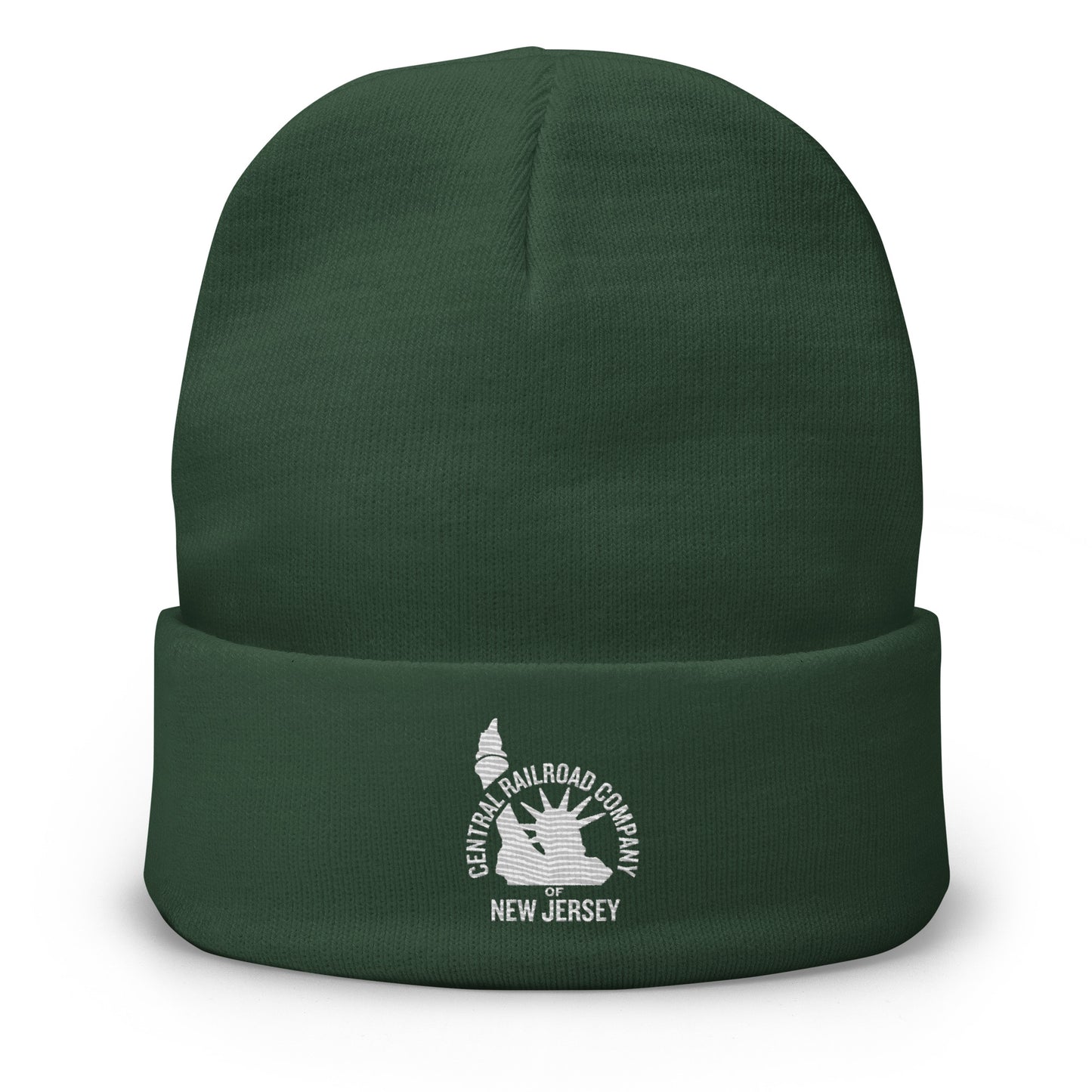 Central Railroad Company of New Jersey Embroidered Beanie
