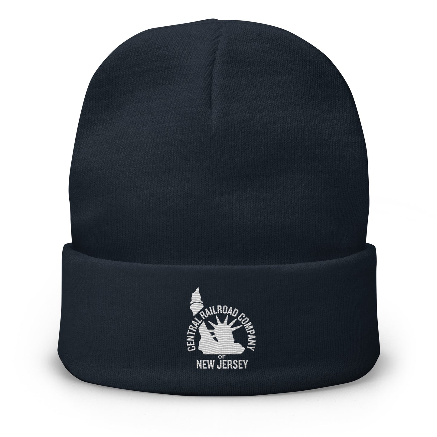 Central Railroad Company of New Jersey Embroidered Beanie