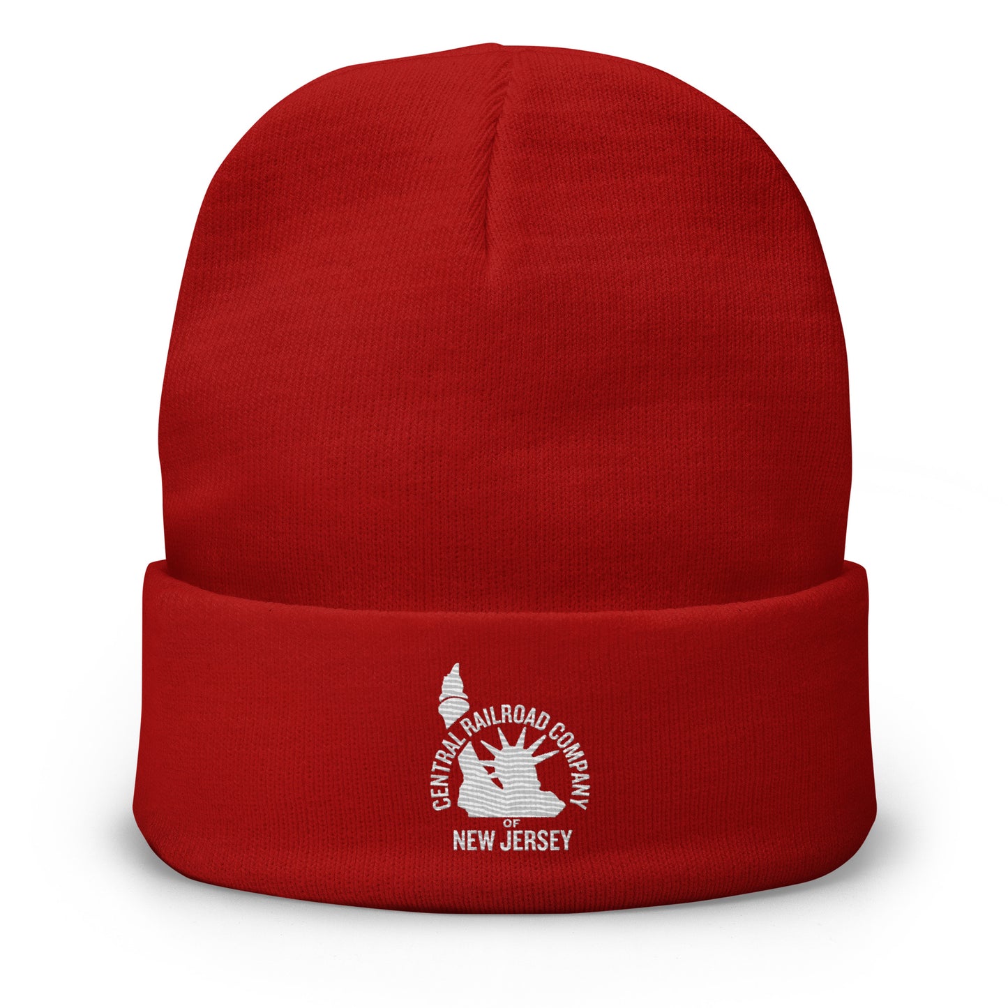 Central Railroad Company of New Jersey Embroidered Beanie