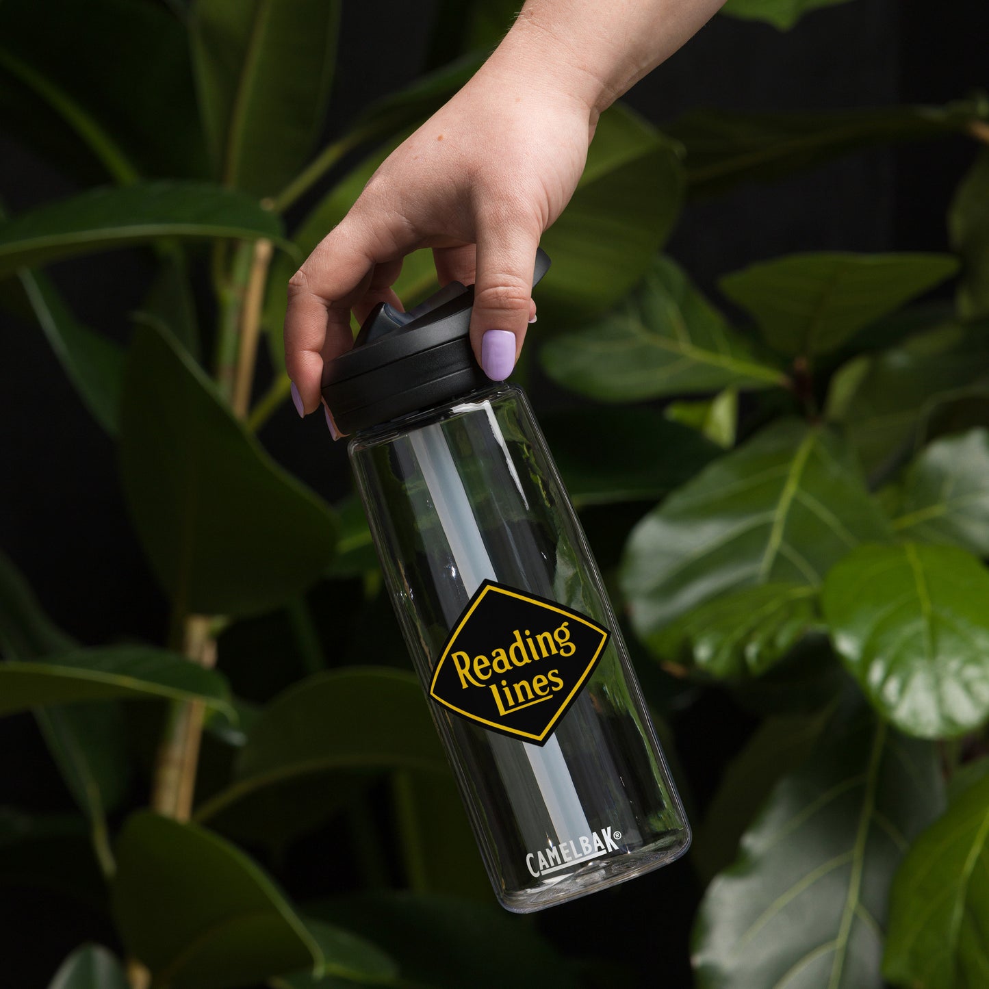 Reading Lines Sports water bottle