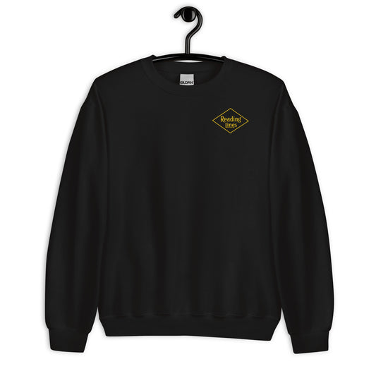 Reading Lines Unisex Crewneck Sweatshirt