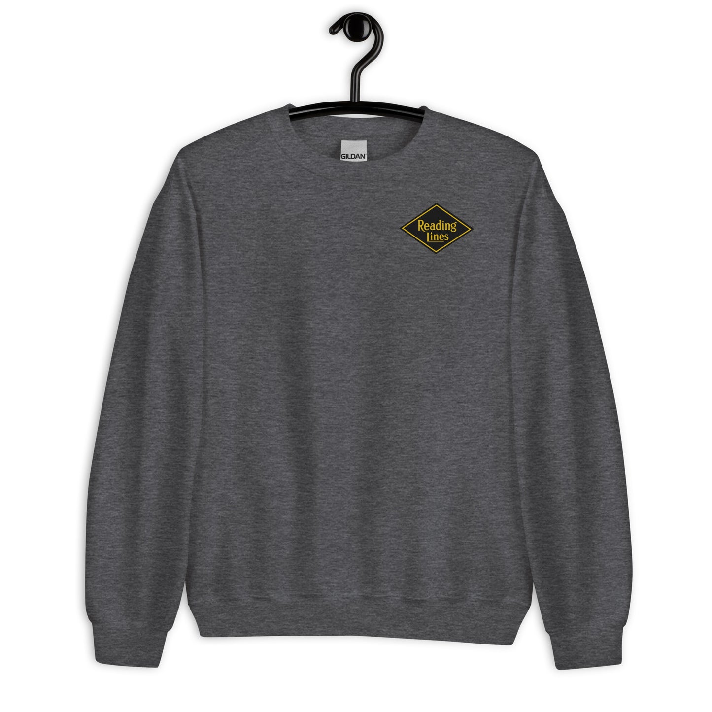 Reading Lines Unisex Crewneck Sweatshirt