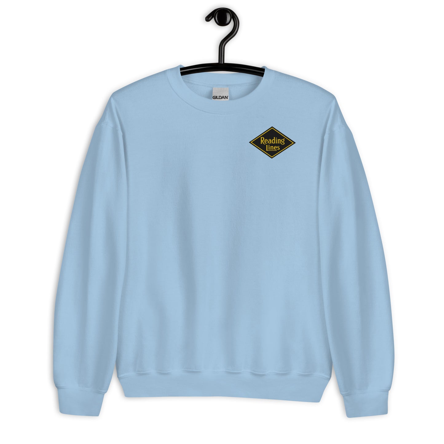Reading Lines Unisex Crewneck Sweatshirt