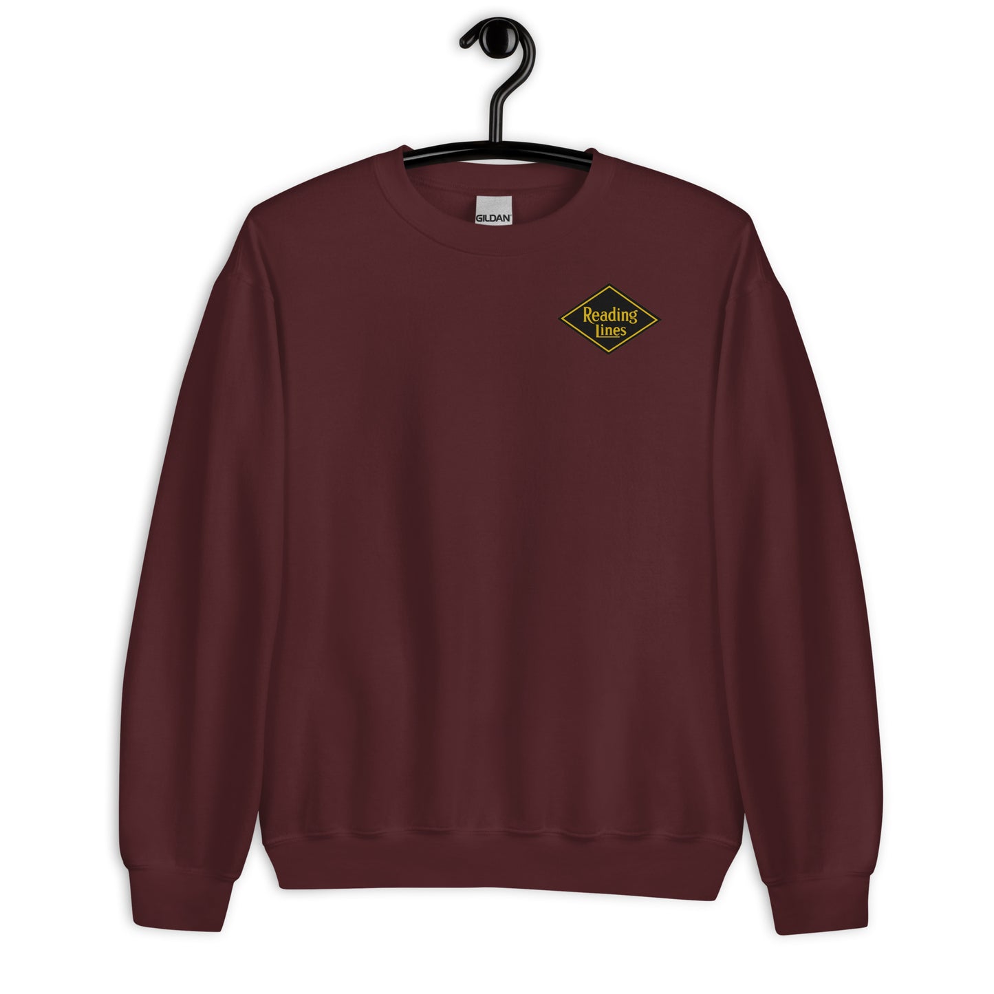 Reading Lines Unisex Crewneck Sweatshirt