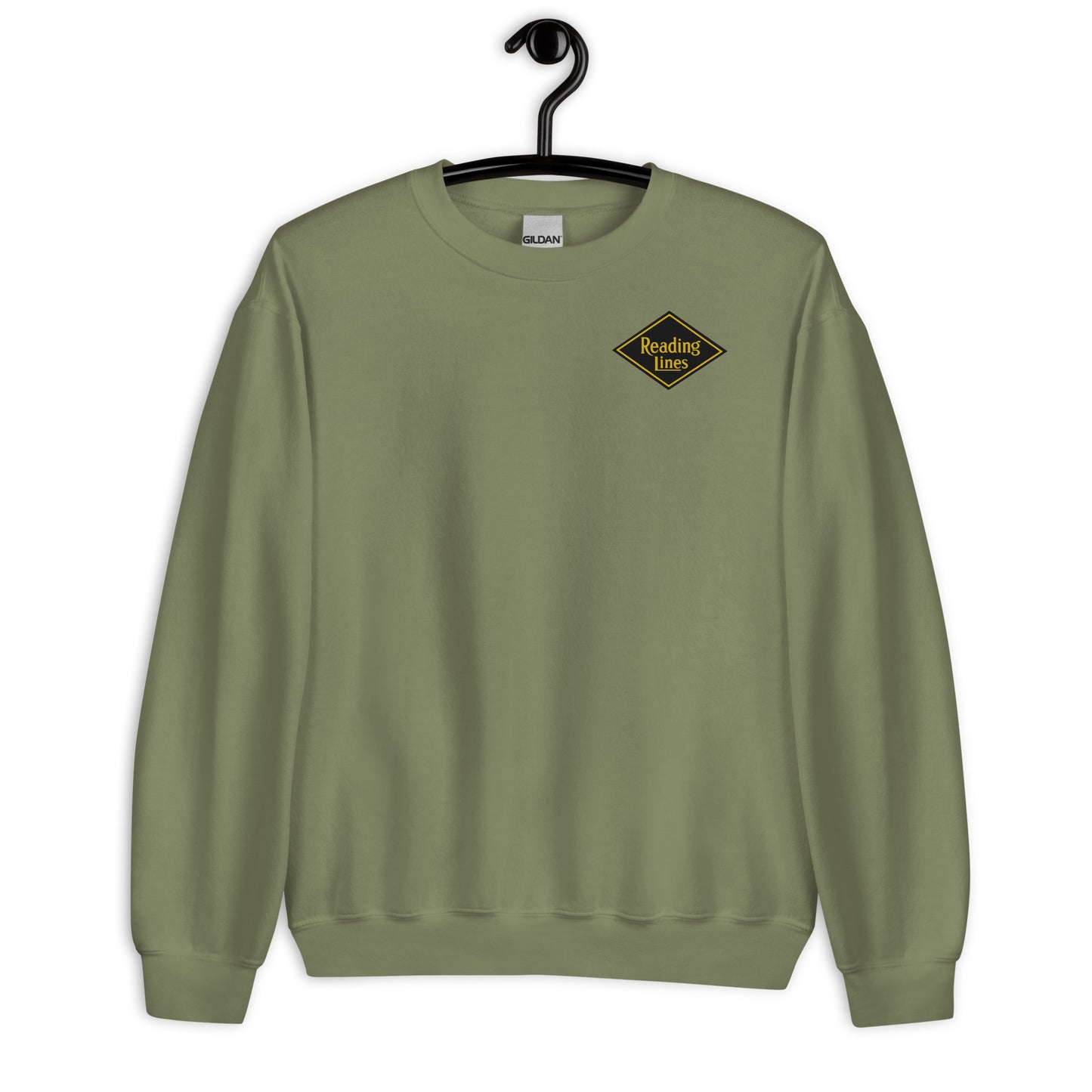 Reading Lines Unisex Crewneck Sweatshirt