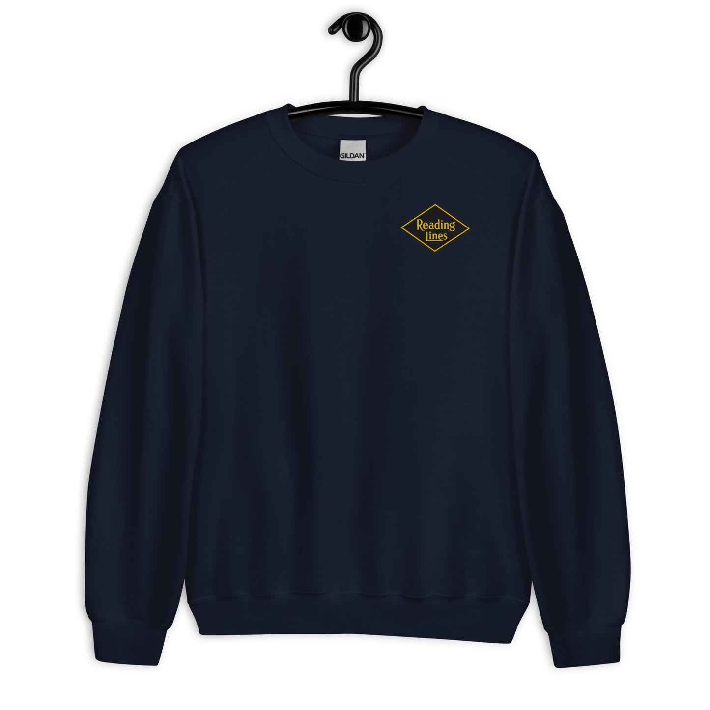 Reading Lines Unisex Crewneck Sweatshirt