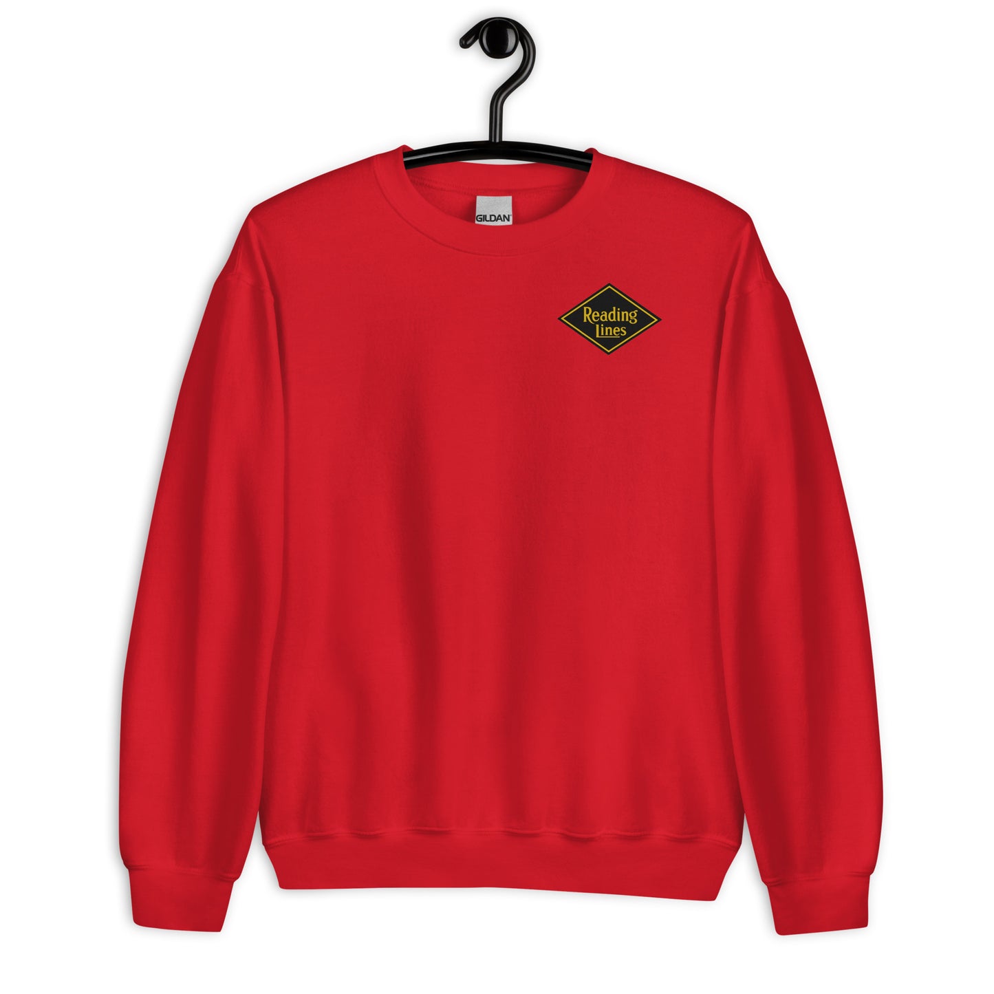 Reading Lines Unisex Crewneck Sweatshirt