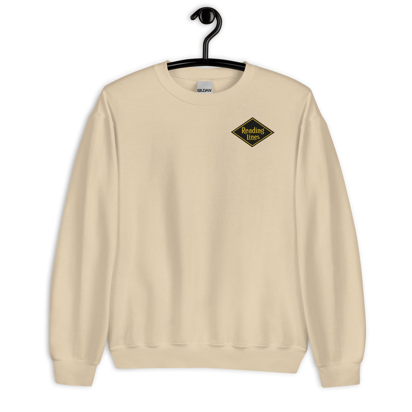 Reading Lines Unisex Crewneck Sweatshirt