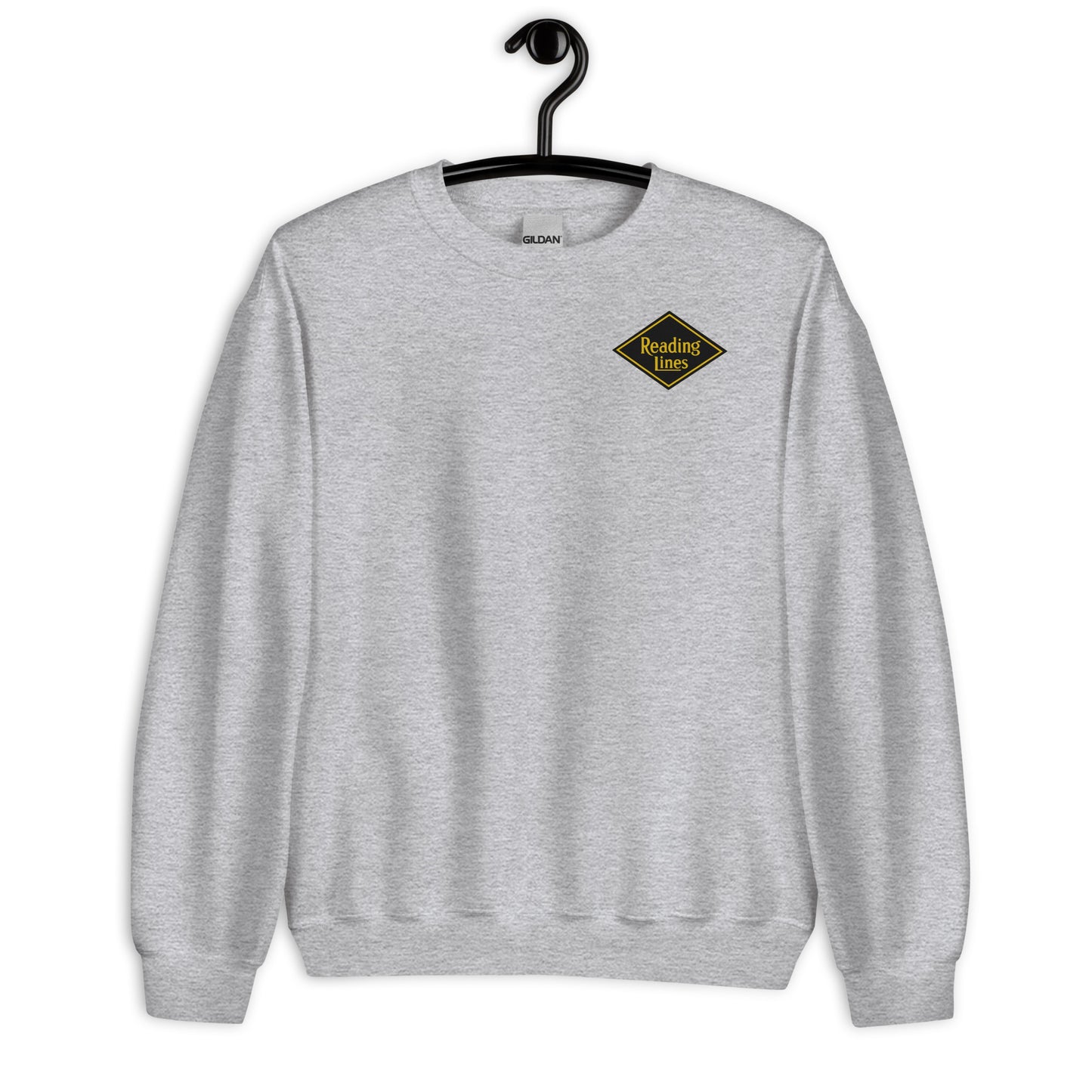 Reading Lines Unisex Crewneck Sweatshirt