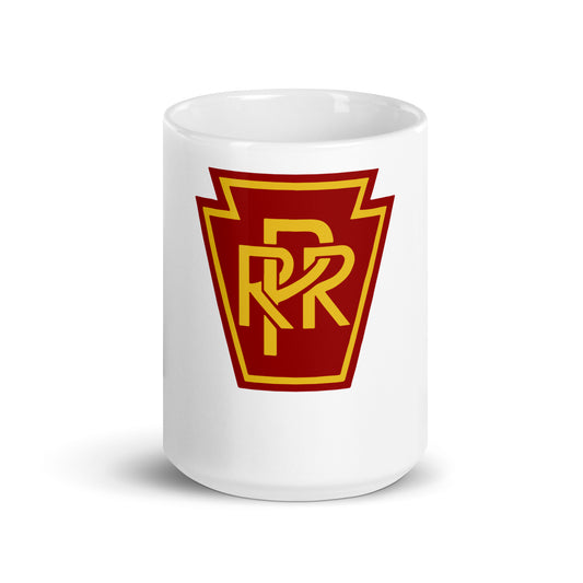 Pennsylvania Railroad glossy mug