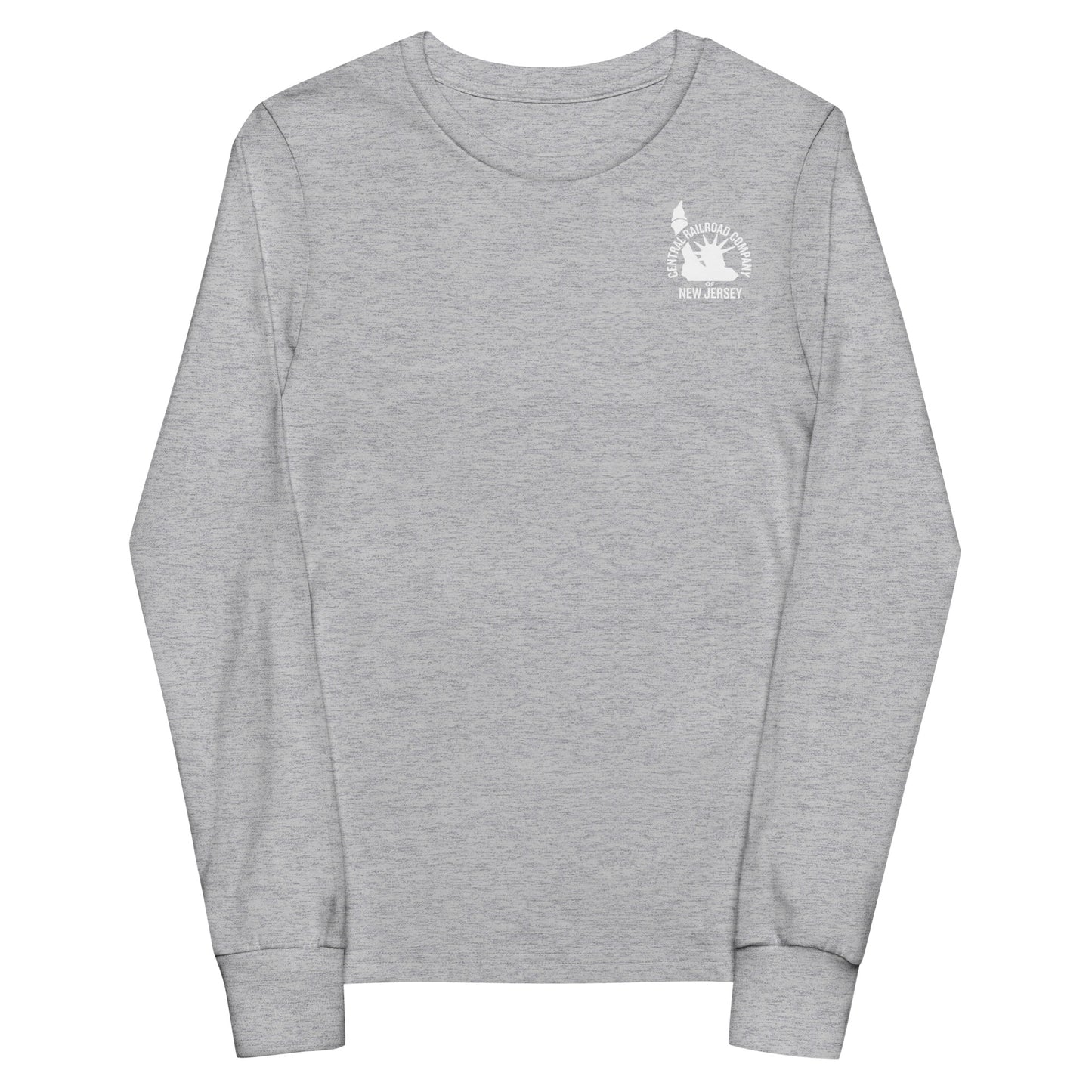 Kid's Central Railroad of New Jersey long sleeve tee