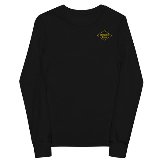 Kid's Reading Lines long sleeve tee