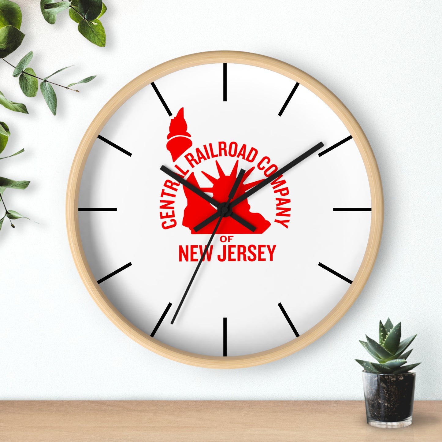 Central Railroad Company of New Jersey Clock