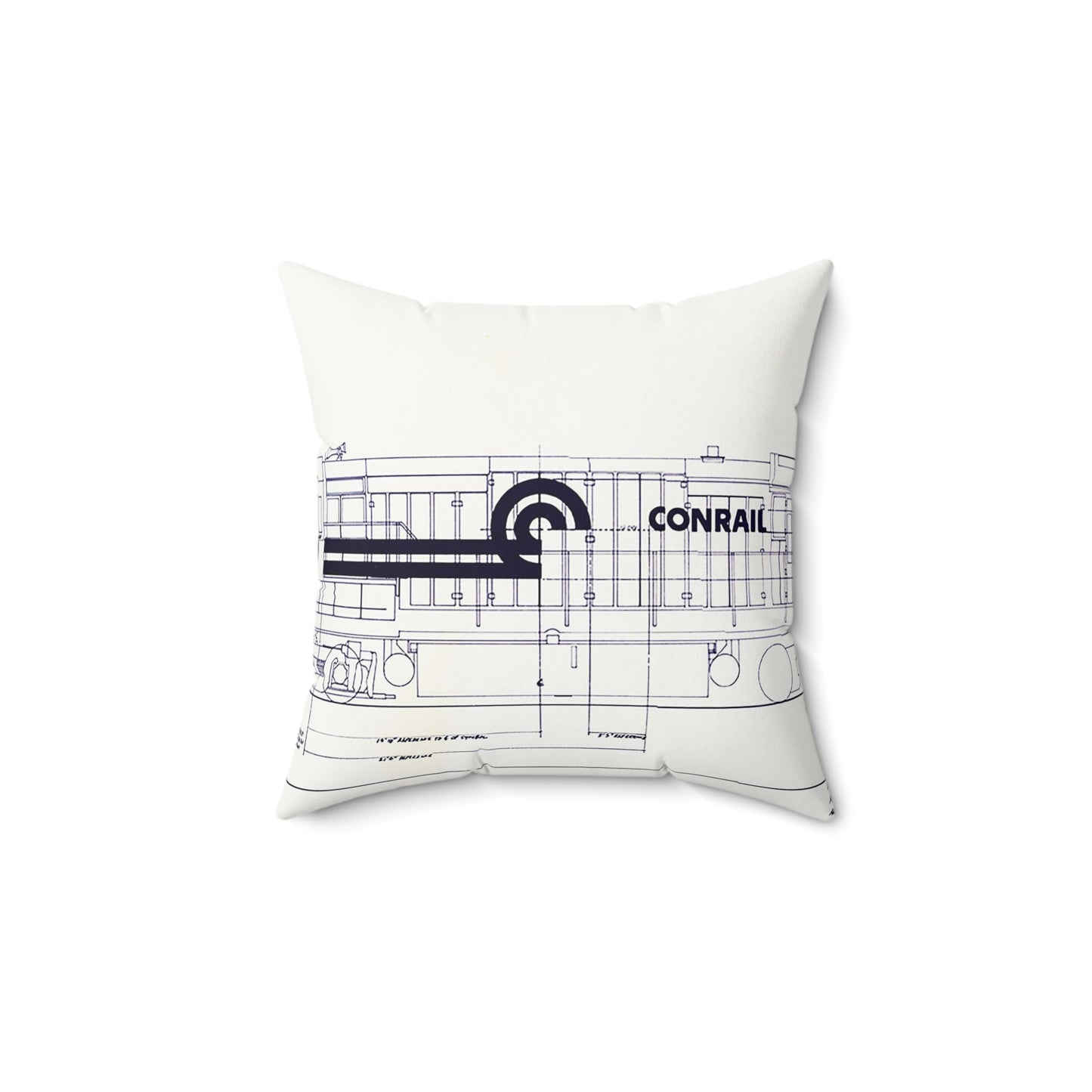 Conrail Engine Pillow