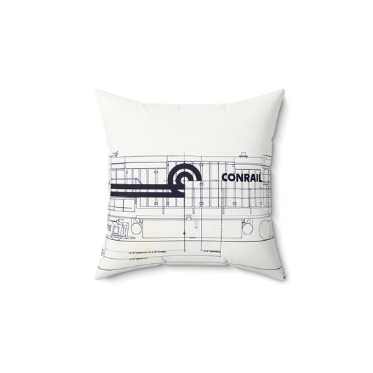 Conrail Engine Pillow