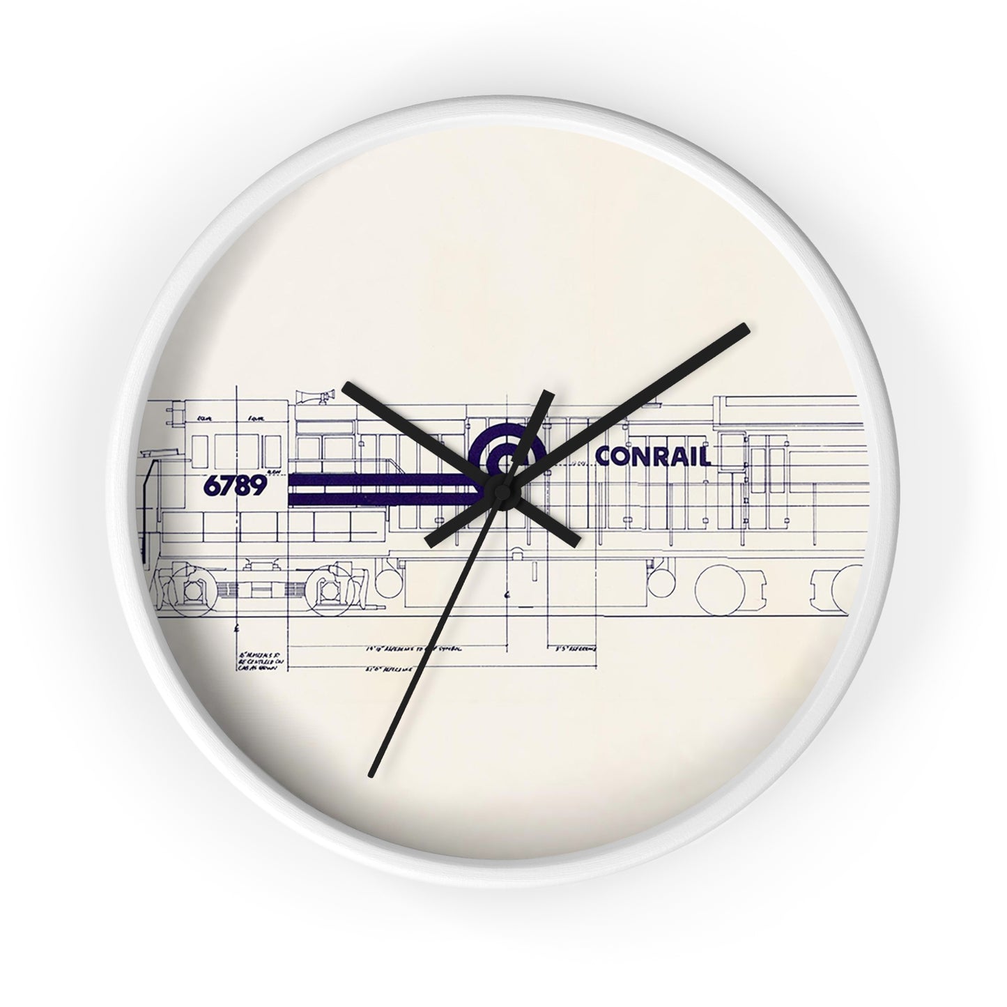 Conrail Engine Clock