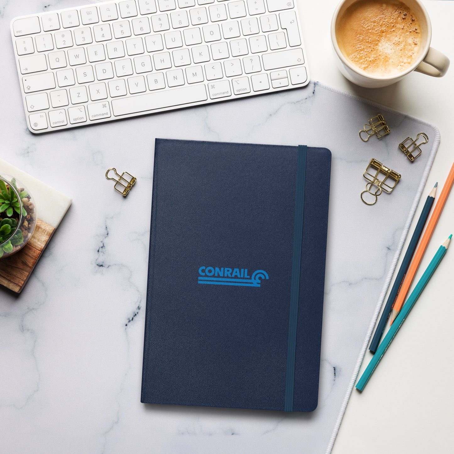 Conrail Hardcover bound notebook