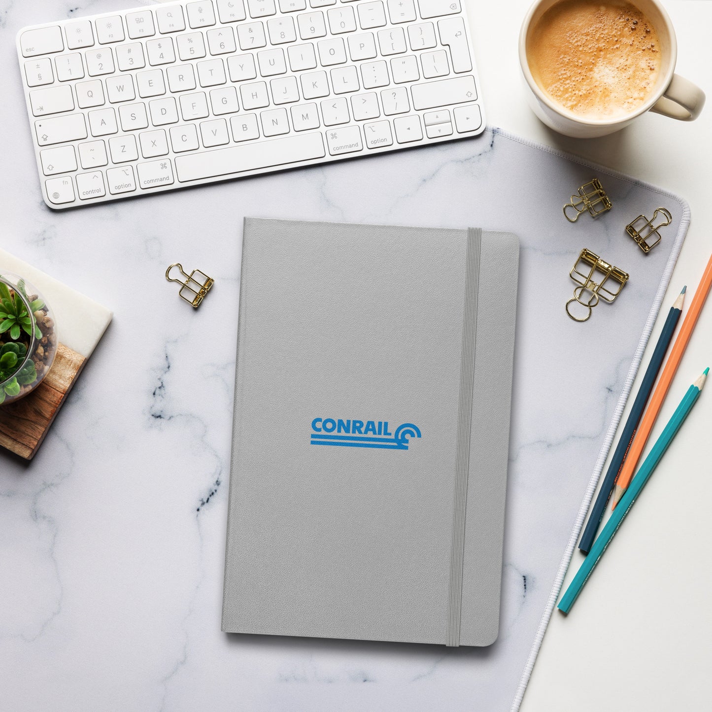 Conrail Hardcover bound notebook