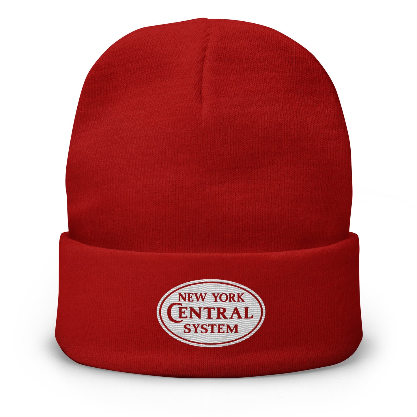 New York Central Embroidered Beanie