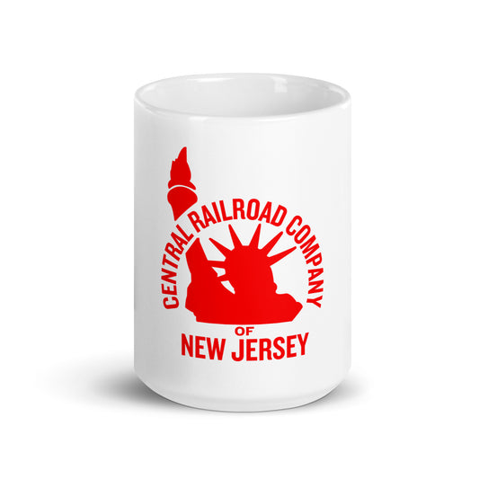 Central Railroad Company of New Jersey glossy mug