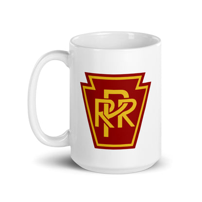Pennsylvania Railroad glossy mug