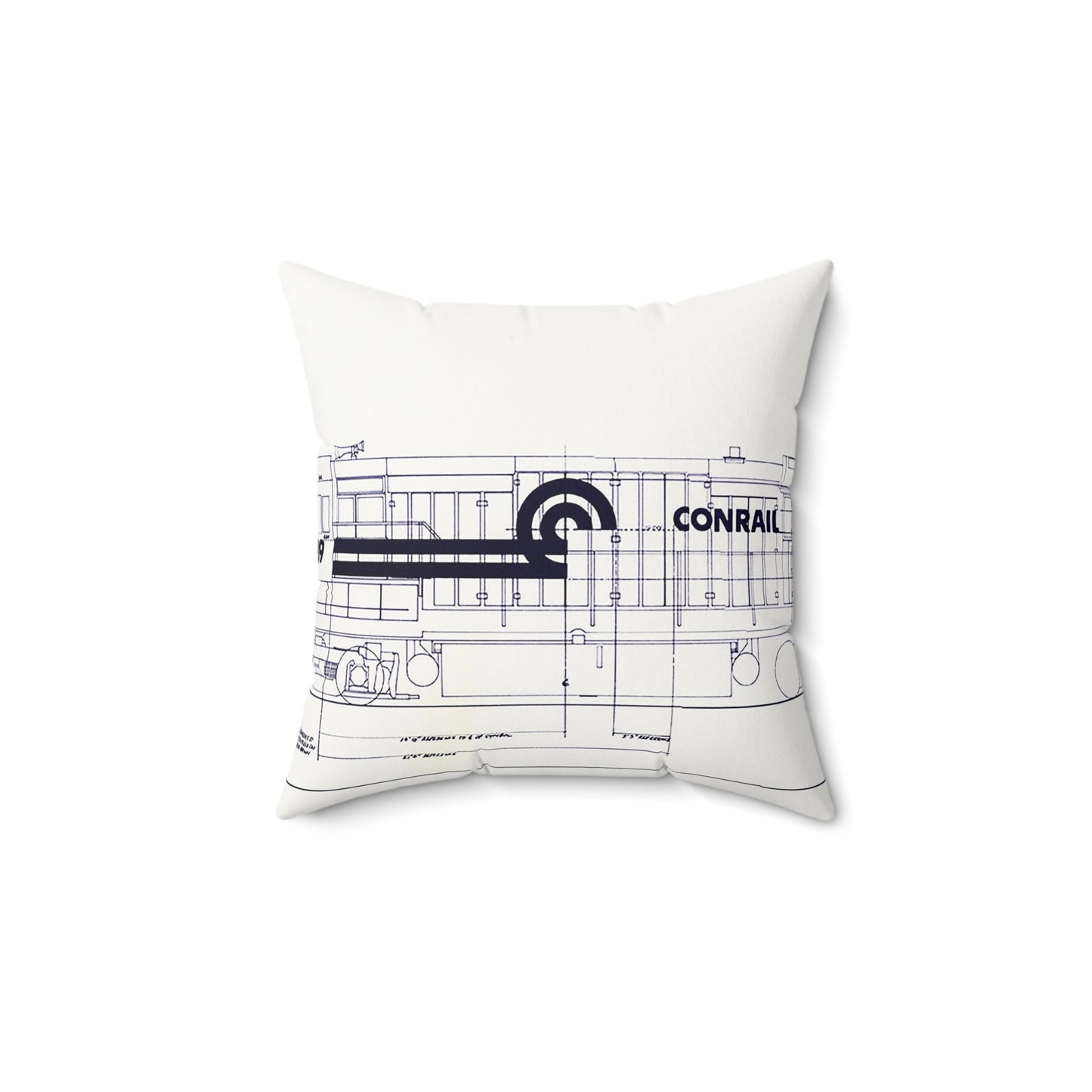 Conrail Engine Pillow